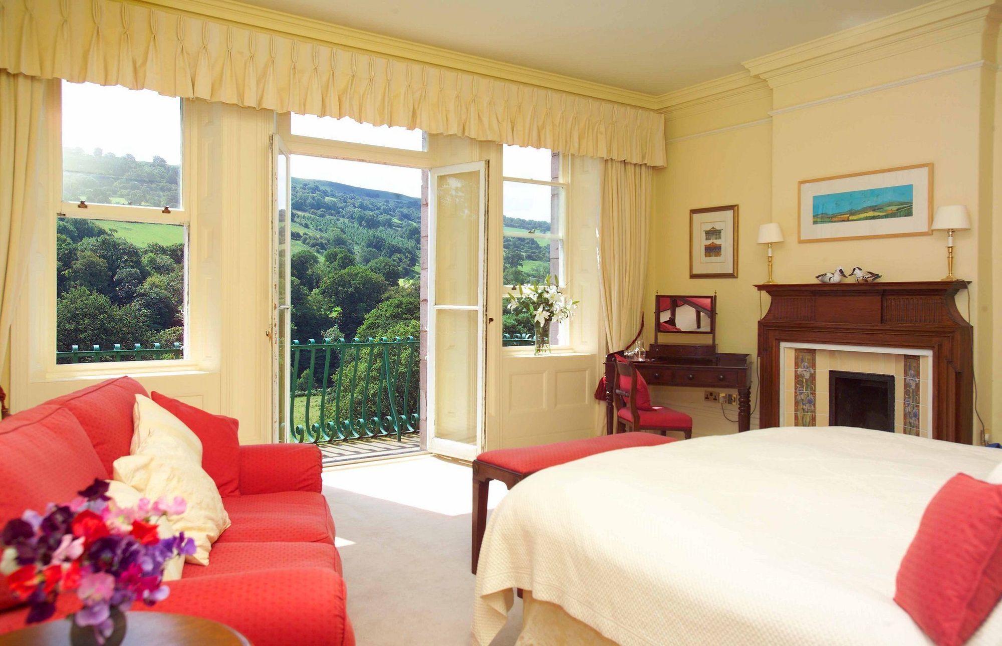 Gliffaes Country House Hotel Crickhowell Zimmer foto